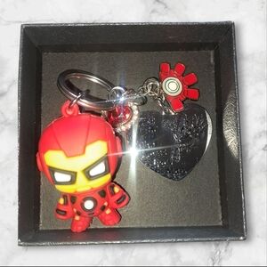 NWT Ironman Keychain-Silver